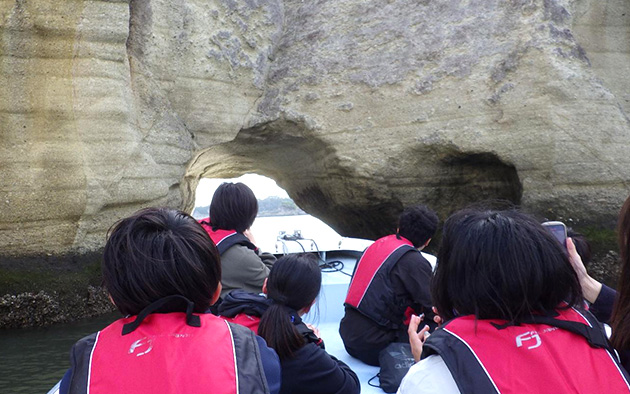 人文地理ゼミと合同で浦戸巡検
